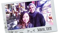 Jepang memang jadi destinasi populer dunia. Tak mau melewatkannya, Mish dan kekasih berkunjung ke Shibuya di Jepang. (Michellephan/Instagram)