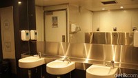 Salah satu yang paling mengagumkan dari MV Sorrento adalah kebersihan wc-nya. Semua fasilitasnya begitu bersih dan nyaman untuk dipakai (Randy/detikTravel)
