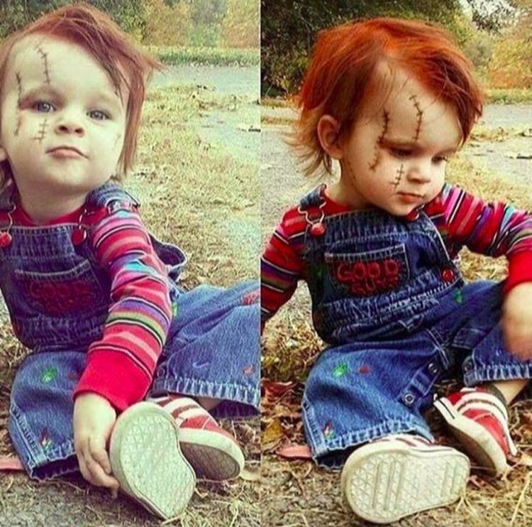 Saat Anak anak Berdandan Ala Boneka  Chucky  Seram atau 