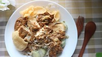 @meongculinary mengunggah ketoprak sambas. Tampilannya sangat mengunggah selera ya. Tertarik mencoba? Foto: Instagram @meongculinary.