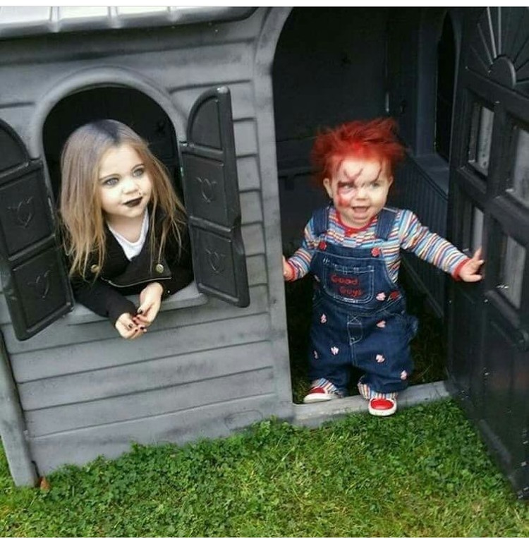 Saat Anak-anak Berdandan Ala Boneka Chucky, Seram atau 