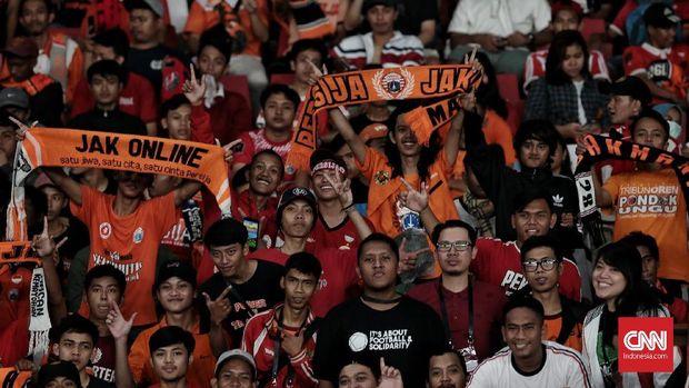 Suporter Persija Jakarta bisa membeli tiket secara online.