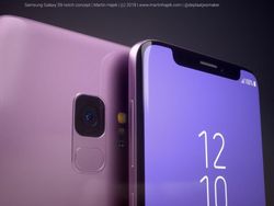 Ketika Galaxy S9 Punya Notch Seperti iPhone X