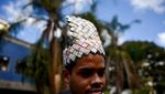 Foto: Ketika Uang Venezuela Jadi Barang Seni