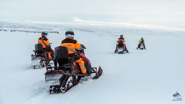 Snowmobile di Islandia
