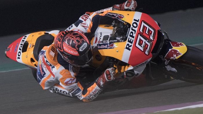 Marc Marquez akan terjun di MotoGP Qatar pada akhir pekan ini. (Foto: Mirco Lazzari gp/Getty Images) Marc Marquez akan terjun di MotoGP Qatar pada akhir pekan ini. (Foto: Mirco Lazzari gp/Getty Images)