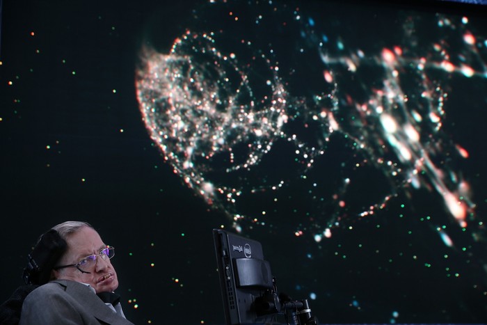 Stephen Hawking meninggal dunia di usia 76 tahun. Foto: Getty Images Stephen Hawking meninggal dunia di usia 76 tahun. Foto: Getty Images