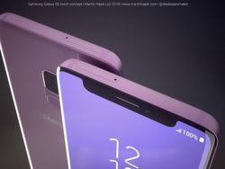 Ketika Galaxy S9 Punya Notch Seperti iPhone X