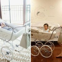 Chelsea Olivia melahirkan putri pertamanya Natusha pada 9 September 2016. Untuk Natusha, Chelsea dan suaminya, Glenn Alinskie memilih stroller dari brand Italia yang terkenal dengan keeleganannya, Inglesina. Stroller Inglesina yang dipakai Natusha adalah seri Classica Vaniglia Pram seharga Rp 20 jutaan. Foto: Dok. Instagram Chelsea Olivia/Mothercare