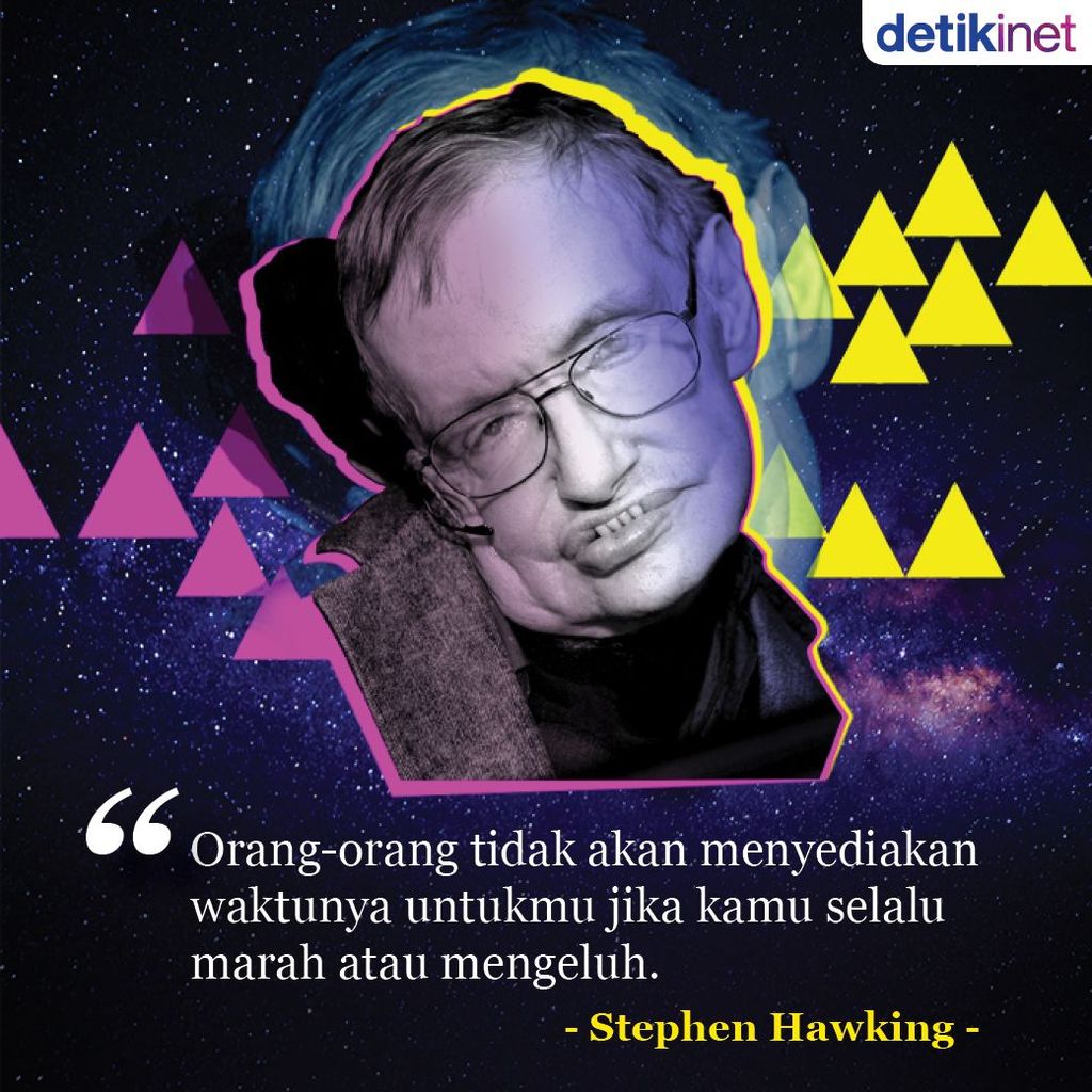 10 Kata Mutiara Bijak Dari Stephen Hawking Foto 8