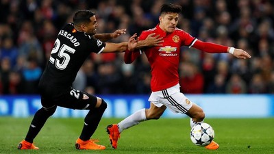 Penampilan Alexis Sanchez di MU Jadi Bahan Lelucon