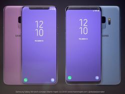 Ketika Galaxy S9 Punya Notch Seperti iPhone X