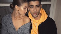 Pada Maret 2018, Gigi dan Zayn sempat putus setelah keduanya mengumumkan hal tersebut di media sosial. Dok. Instagram