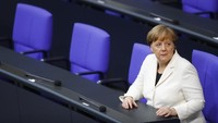 Merkel akan memerintah dalam sebuah koalisi besar dengan Partai SPD.