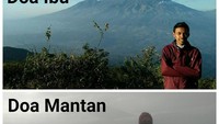 Kalau yang ini pemandangan di Gunung Penanggungan. Kecerahannya tergantung yang mendoakan ya (denyerwanda/Instagram)