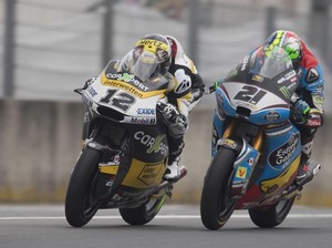Morbidelli dan Luthi Musim Lalu Saingan, Kini Jadi Rekan
