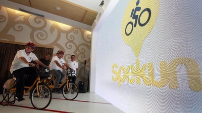 Keren! UI punya Sepeda Kuning Pintar