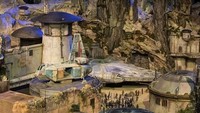 Taman bermain itu akan memuat banyak ikon khas Star Wars, salah satunya pesawat Millennium Falcon yang biasa dikendarai Han Solo dan Chewbacca. Foto: Dok. Walt Disney World Magic.