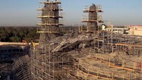 Baru-baru ini Disney merilis foto proyek tersebut dari udara. Gambarnya cukup menakjubkan. Foto: Dok. Walt Disney World Magic.