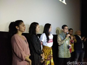 Sandiaga Ajak Pasukan Oranye Nobar Takut Kawin di Bioskop