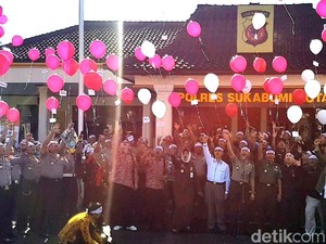 Polresta Sukabumi Ajak Warga Deklarasikan Anti Hoax