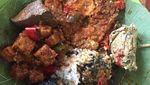 Nasi Jamblang dan Nasi Liwet Jadi Menu Makanan Favorit Vicky Shu!