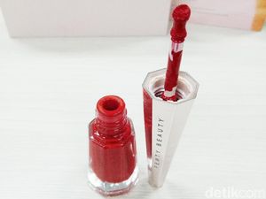 Review Lipstik Merah Fenty Beauty Rihanna di 5 Warna Kulit Wanita Indonesia