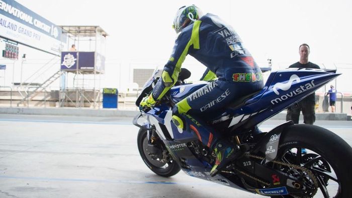Valentino Rossi, peraih gelar juara dunia terbanyak di lintasan MotoGP 2018 (Foto: Mirco Lazzari gp/Getty Images) Valentino Rossi, peraih gelar juara dunia terbanyak di lintasan MotoGP 2018 (Foto: Mirco Lazzari gp/Getty Images)