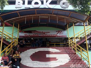 Sandiaga Survei Lokasi Penampungan Pedagang Blok G Tn Abang