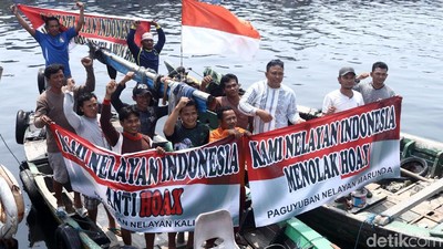 Nelayan Cilincing Tolak Hoax