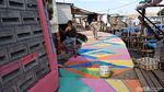 Cantiknya Kampung Nelayan Warna-warni di Jakarta Utara