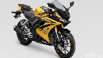 Warna Baru Yamaha R15 dengan Suspensi Upside Down Emas