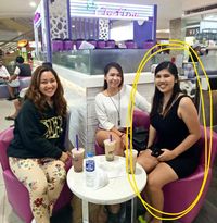 Foto tubuh Luchie De Leon dulu.