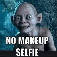 Ketika kamu selfie tanpa makeup. Foto: Istimewa