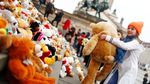 Pesan Penting dari Ratusan Teddy Bear yang Berjejer di Jerman