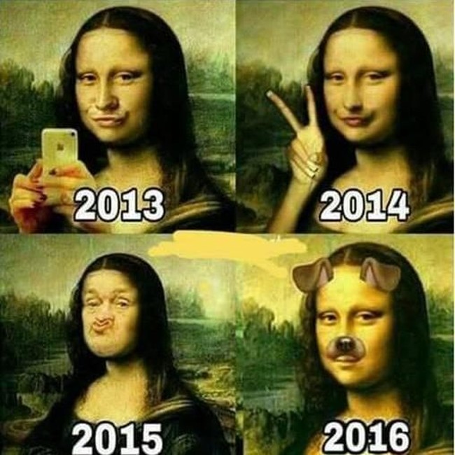 Evolusi selfie. Foto: Istimewa