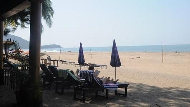 pantai di goa india pantai di goa india