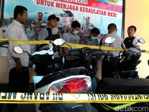 Tim Cyber Berhasil Bongkar Komplotan Curanmor di Jombang