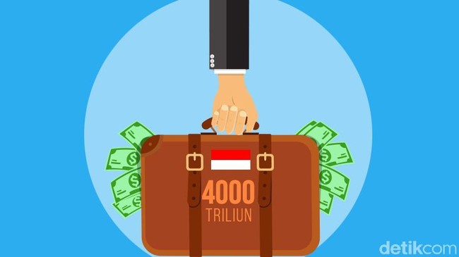Kisah Utang Pemerintah Rp 4.000 T yang Diseret-seret ke Politik