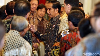 Foto: Jokowi Kumpulkan Bos Bank di Istana Negara