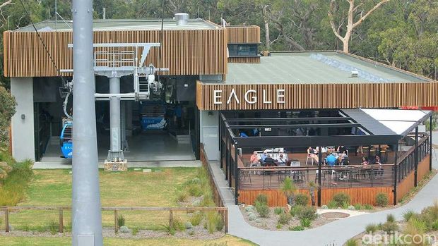 Wahana Eagle Ride di Arthur's Seat (Randy/detikTravel)
