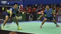 Kevin Sanjaya Sukamuljo/Marcus Fernaldi Gideon akan menghadapi Ong Yew Sin/Teo Ee Yi dari Malaysia. (Robertus Pudyanto/Getty Images)