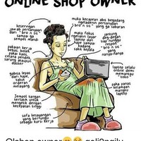 Terungkap, keseharian penjual online yang tak banyak diketahui orang. Foto: Instagram