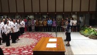 Wakil Gubernur DKI Jakarta Sandiaga Uno ikut menghadiri acara ini.