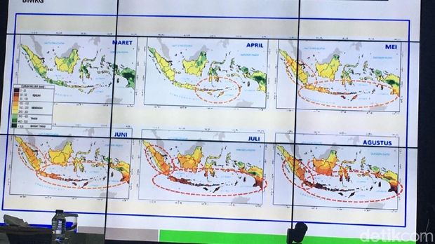 Kemarau di Indonesia Terjadi April Nanti