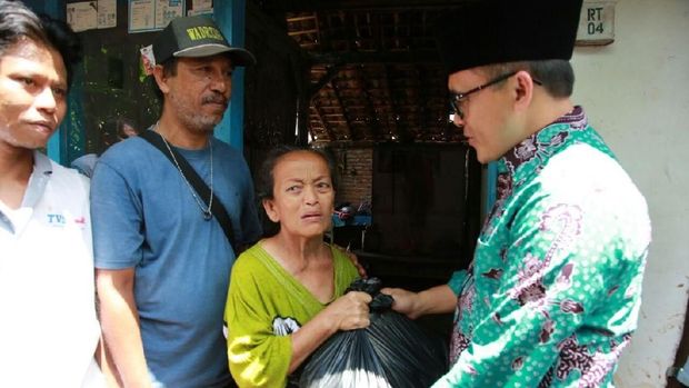 Bupati Anas Tinjau Korban Banjir di Kawasan Gunung Ijen