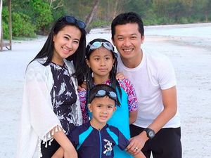 Foto: Kompak dan Harmonisnya Keluarga Taufik Hidayat