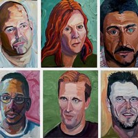 Setelah pensiun dari bangku kepresidenan Amerika pada 2009, George W. Bush Jr. memulai hobi barunya yaitu melukis. Sepanjang melukis, bapak dua anak ini lebih suka melukis wajah orang, seperti Daniel Casara yang merupakan seorang sersan di militer, atau Michael Joseph Leonard Politowicz yang merupakan satuan tentara angkatan laut. Foto: istimewa