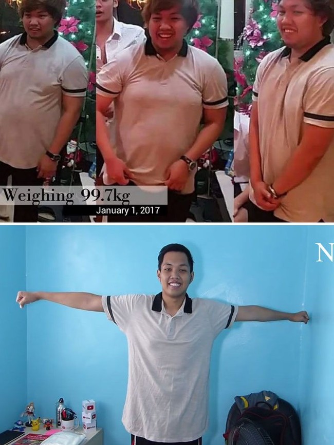 Diet air putih juga dilakukan Youtuber ArwayneColomaTV. Arwayne memutuskan mencoba diet air putih karena hanya beberapa pakaian saja yang muat ia kenakan, akibat tubuhnya menggemuk. Ia mengaku turun berat badan sebanyak 15 kg selama menjalani diet 10 hari. Sempat berhenti diet, ia lalu melanjutkan lagi diet air putih selama 15 hari dan bobotnya kini menjadi 63 kg dari 95 kg. Total, berat badan Arwayne turun 32 kg. Ia juga memperingatkan jangan coba-coba melakukan diet ini tanpa pengawasan medis. Foto: Screenshot Youtube