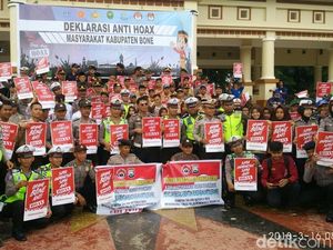 Gema Anti-Hoax Juga Digemakan dari Bone